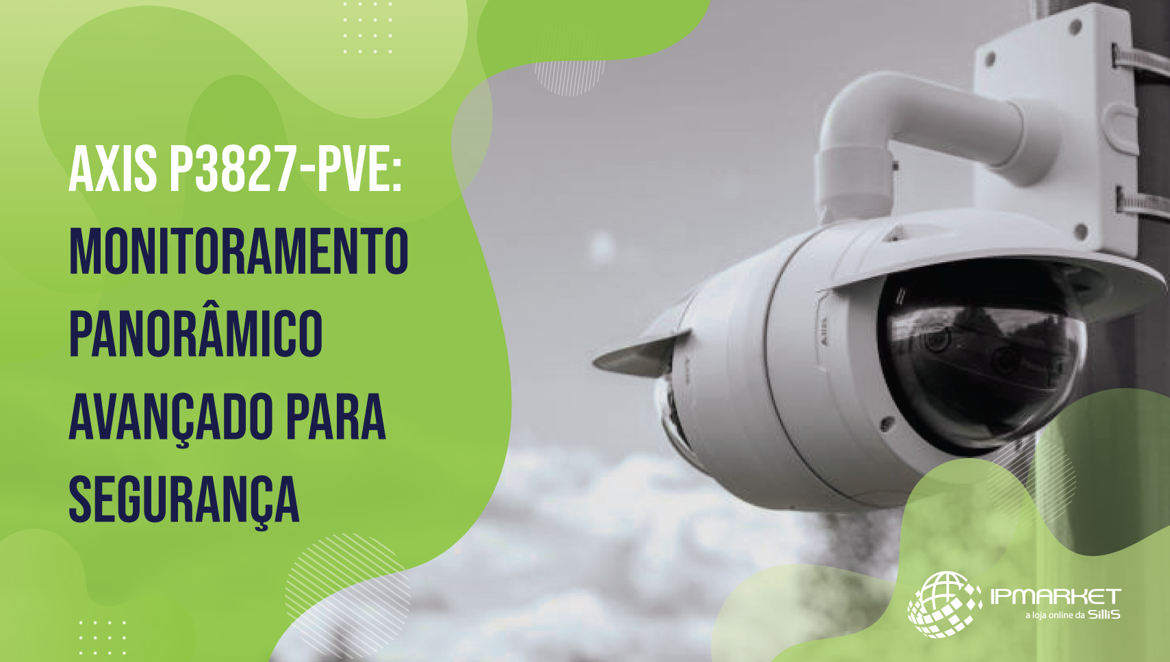 AXIS P3827-PVE: Monitoramento Panorâmico Avançado para Segurança